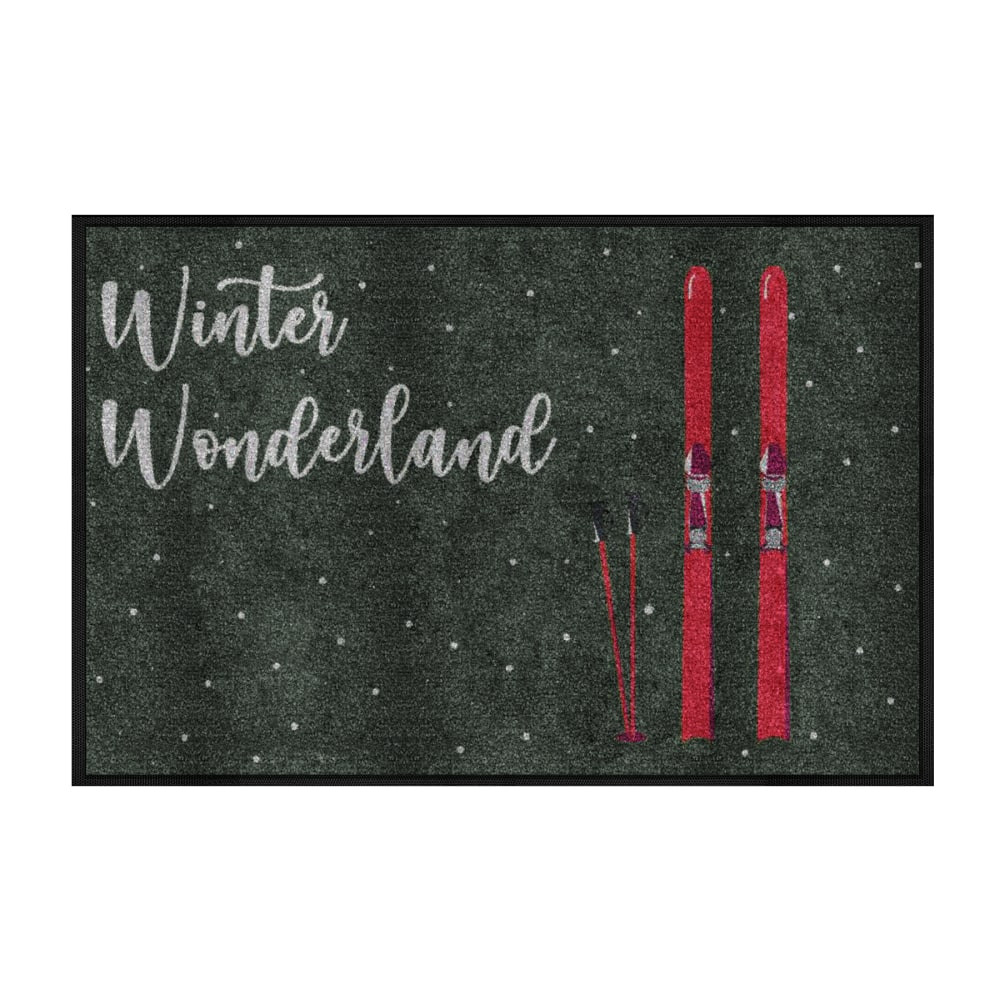 M+A MATTING 3119490-832146140  Message Mat, 45in x 69in, Winter Wonderland