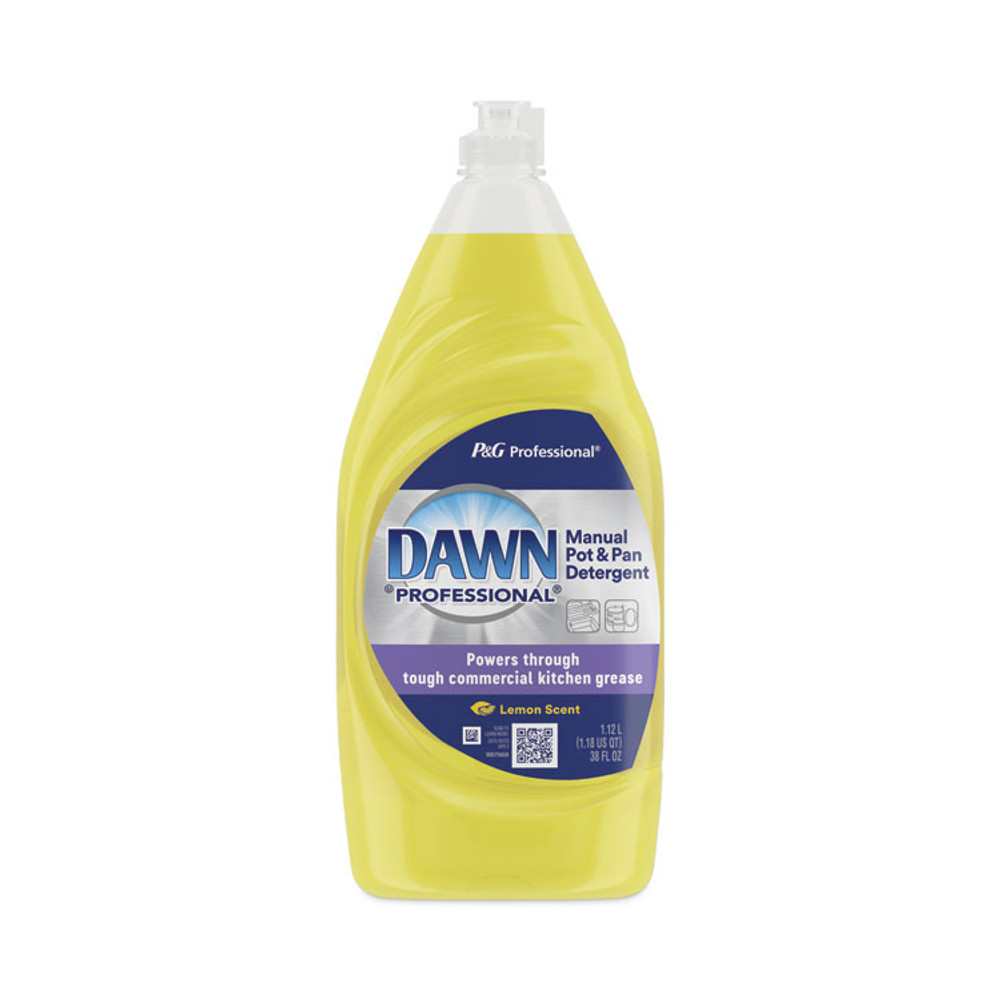 PROCTER & GAMBLE Dawn® Professional 45113EA Manual Pot/Pan Dish Detergent, Lemon, 38 oz Bottle