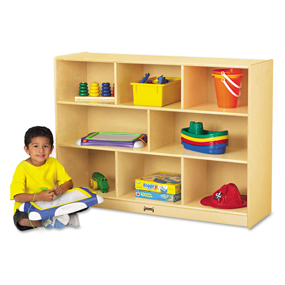 JONTI-CRAFT, INC. 2691JC Super-Sized Single Mobile Storage Unit, 48w x 15d x 35.5h, White