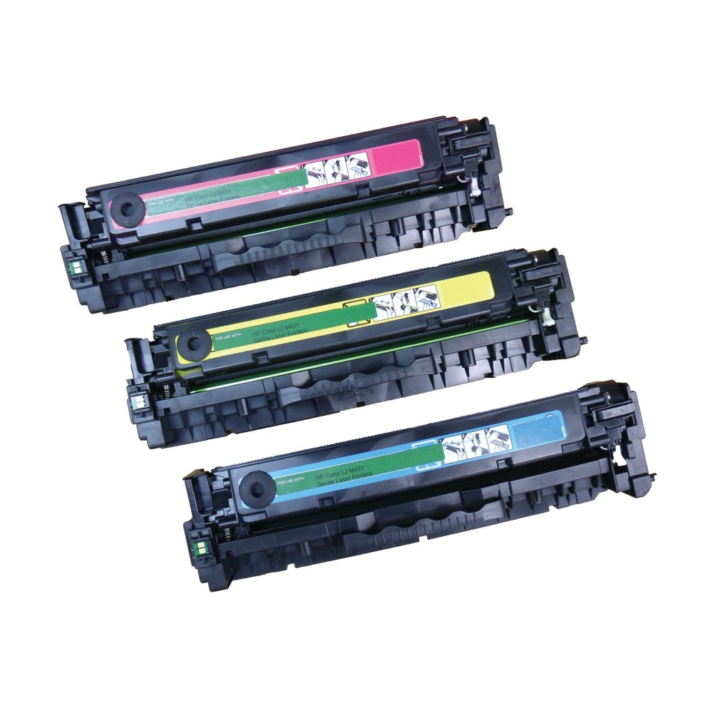 IMAGE PROJECTIONS WEST, INC. 54T-370-ODP IPW Preserve Remanufactured Cyan; Magenta; Yellow Toner Cartridge Replacement For HP 305A, CF370AM, Pack Of 3, 54T-370-ODP