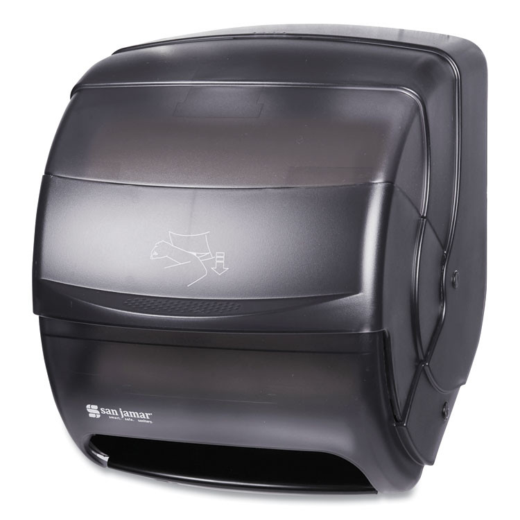 CFS BRANDS San Jamar® T850TBK Integra Lever Roll Towel Dispenser, 11.5 x 11.25 x 13.5, Black Pearl