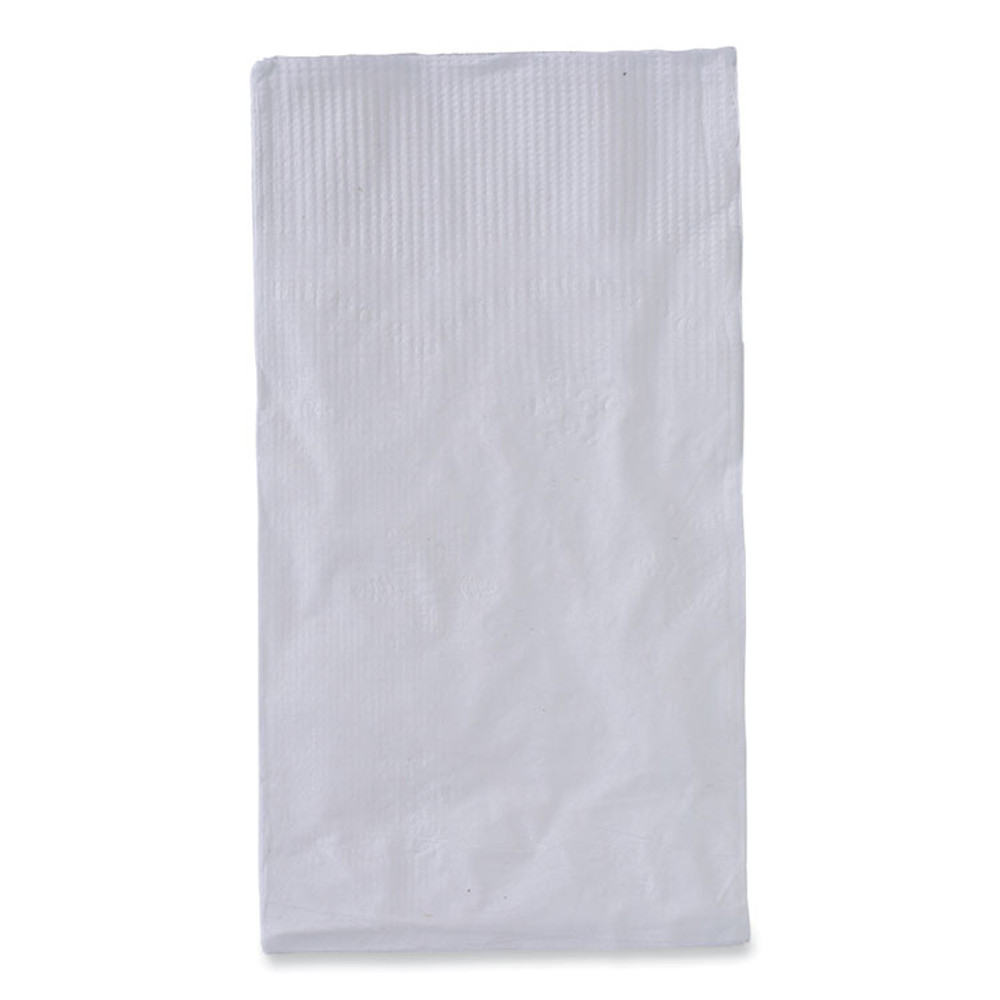 BOARDWALK 8308W Dinner Napkin, 2-Ply, 17 x 15, White, 100/Pack, 30 Packs/Carton