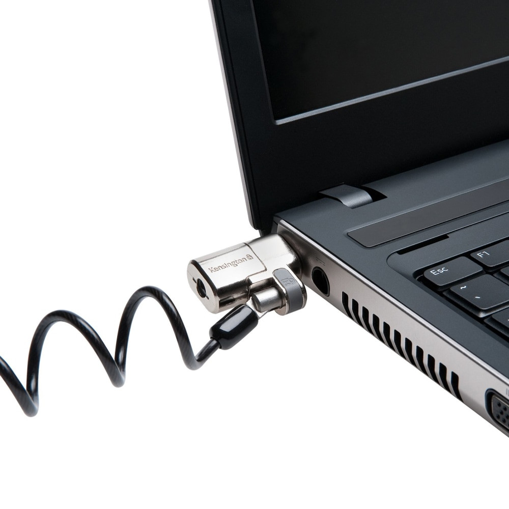 ACCO BRANDS USA, LLC K64699US Kensington ClickSafe Laptop Cable Lock - 6 ft Cable - Portable - Keyed Lock