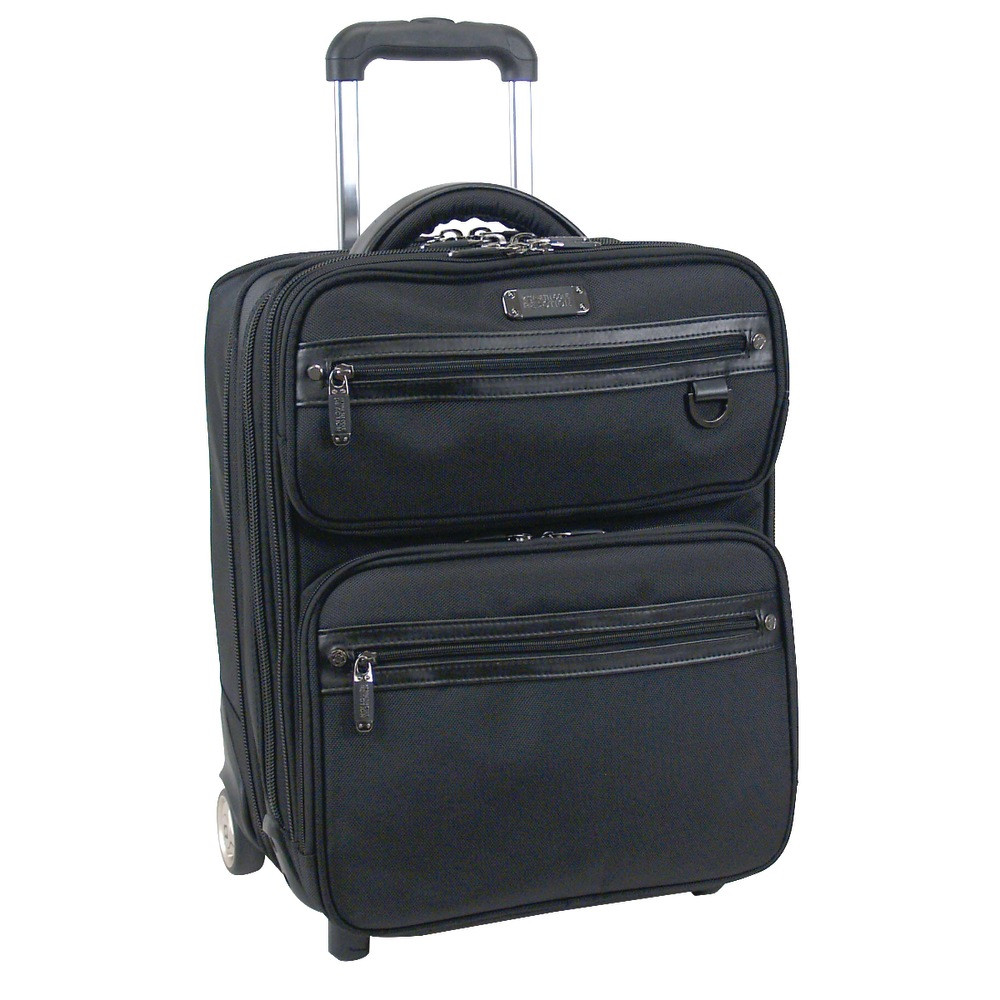 HERITAGE TRAVELWARE LTD Kenneth Cole 537125S  Reaction Vertical Wheeled Overnighter For Laptops Up To 17in, Black