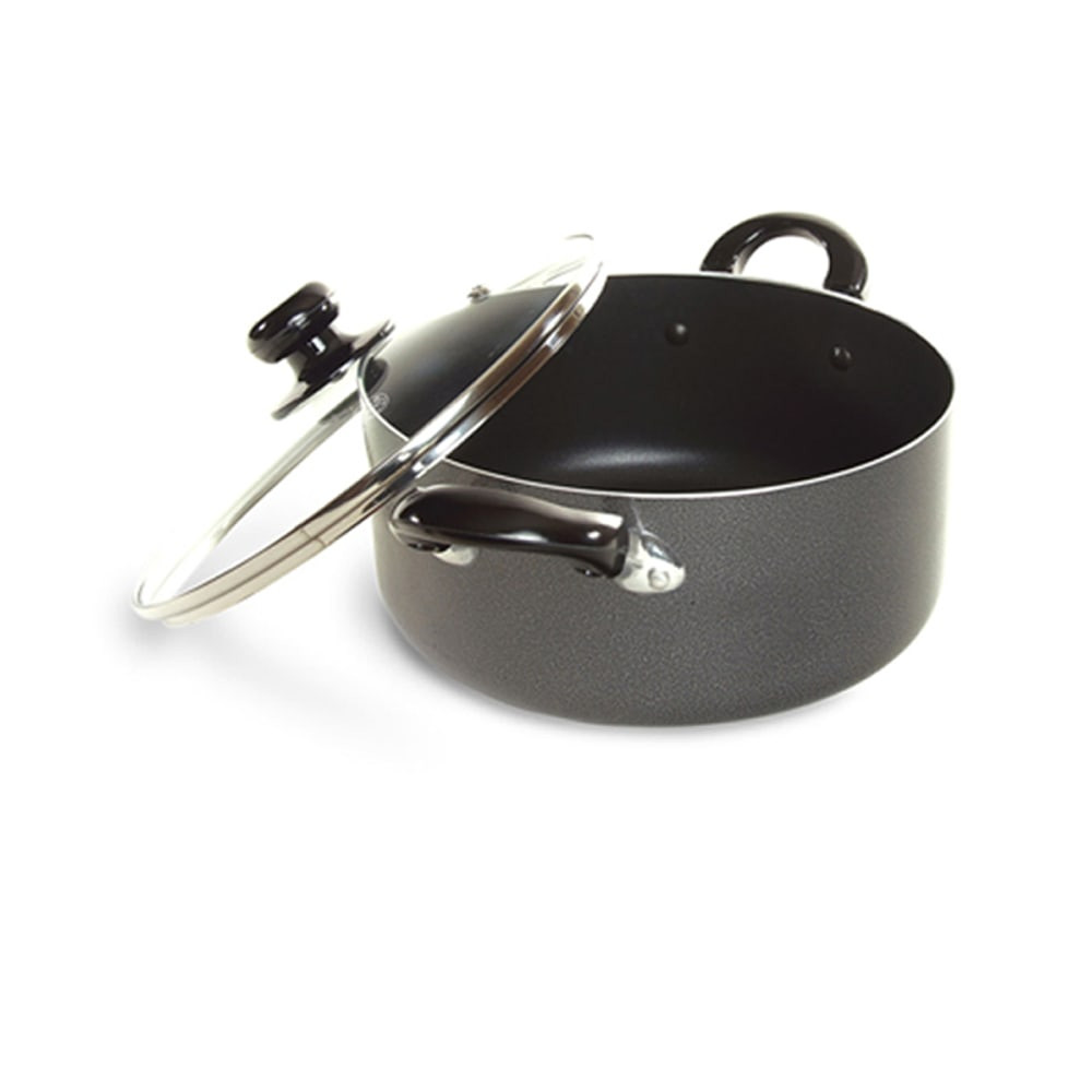CRYSTAL PROMOTIONS 99580240M Better Chef 6 Qt Dutch Oven, 6inH x 10inW x 10inD, Gray