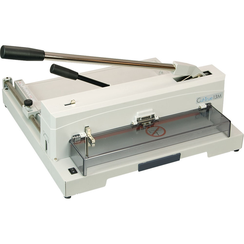 FORMAX LLC CUT-TRUE 13M Formax Cut-True 13M Guillotine Paper Cutter With LED Laser Line, 14.5in