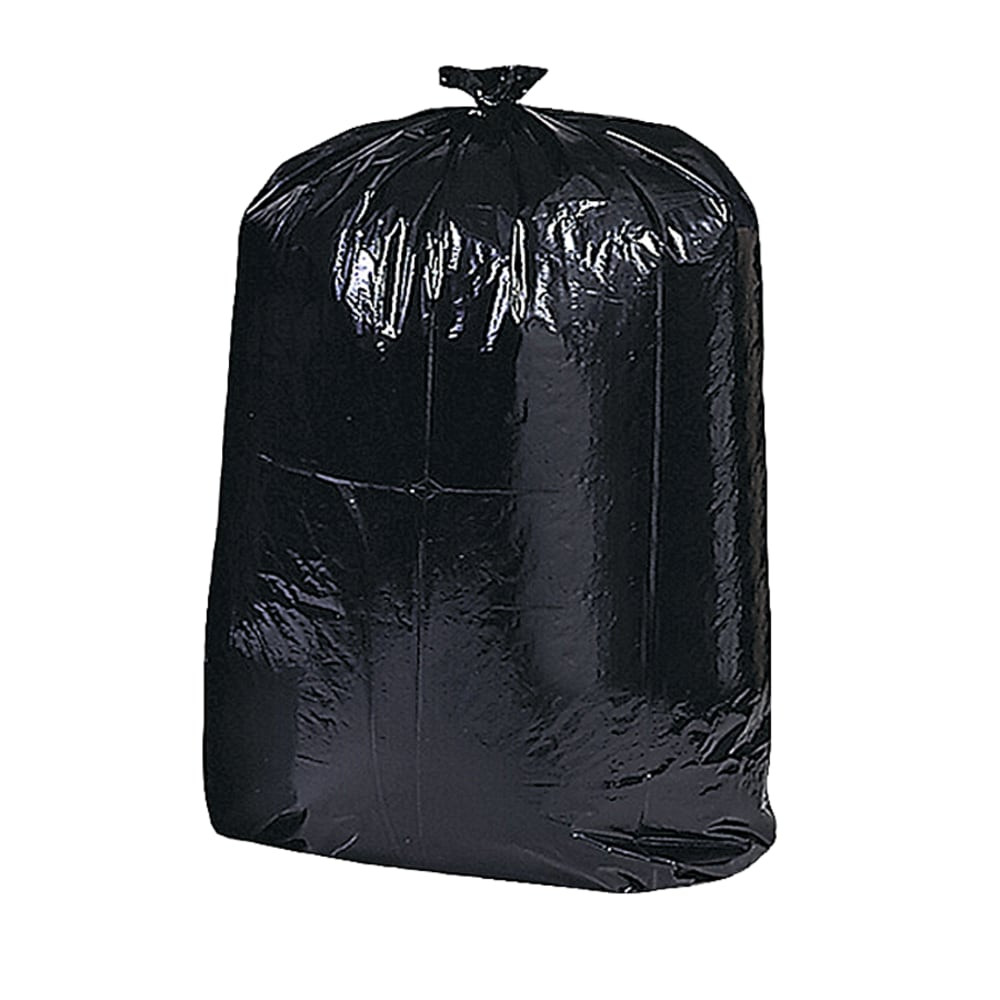 GENUINE JOE 02311  Contractor Cleanup Trash Bags, 42 Gallons, 33in x 48in, Black, Box Of 20