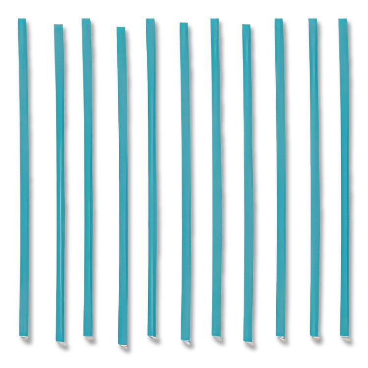 WINCUP CORPORATION phade™ 511181 Marine Biodegradable Stir Straws, 5", PHA, Ocean Blue, 1,000/BX, 6 Boxes/Carton