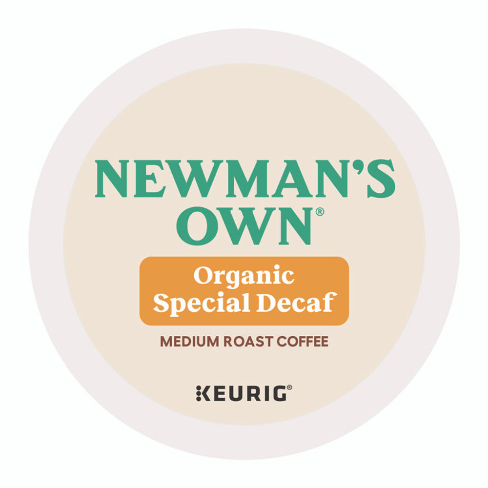 KEURIG DR PEPPER Newman's Own® Organics 4051 Special Decaf K-Cups, 24/Box