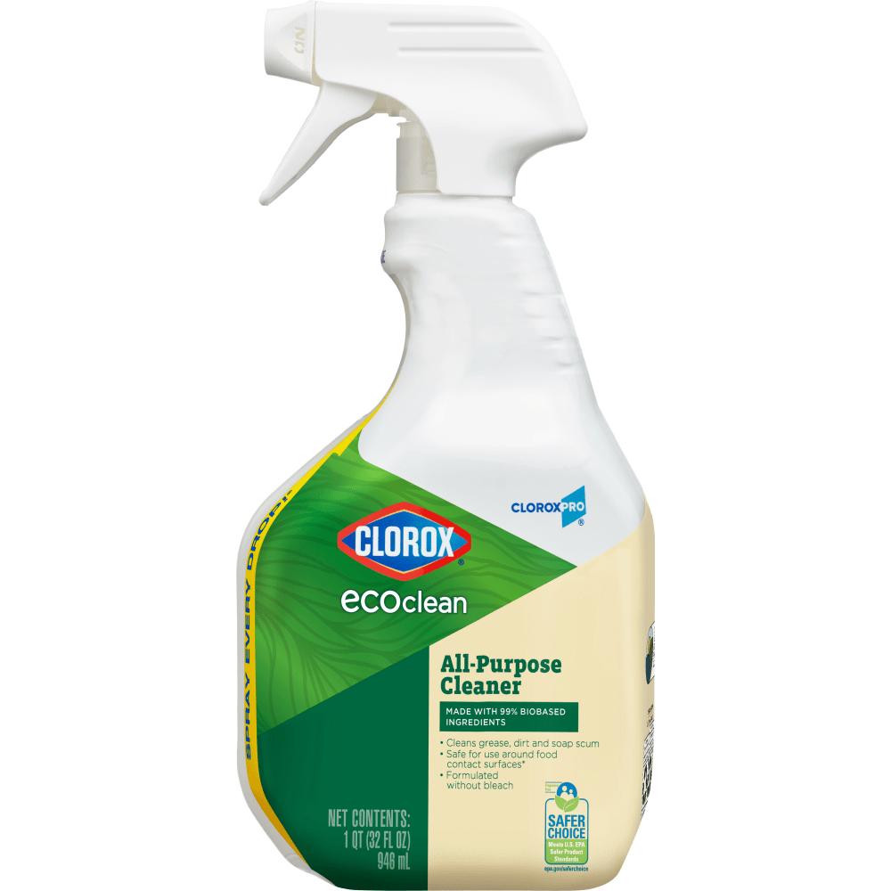 THE CLOROX COMPANY 044600602769 Clorox CloroxPro EcoClean All-Purpose Cleaner Spray Bottle, 32 Oz