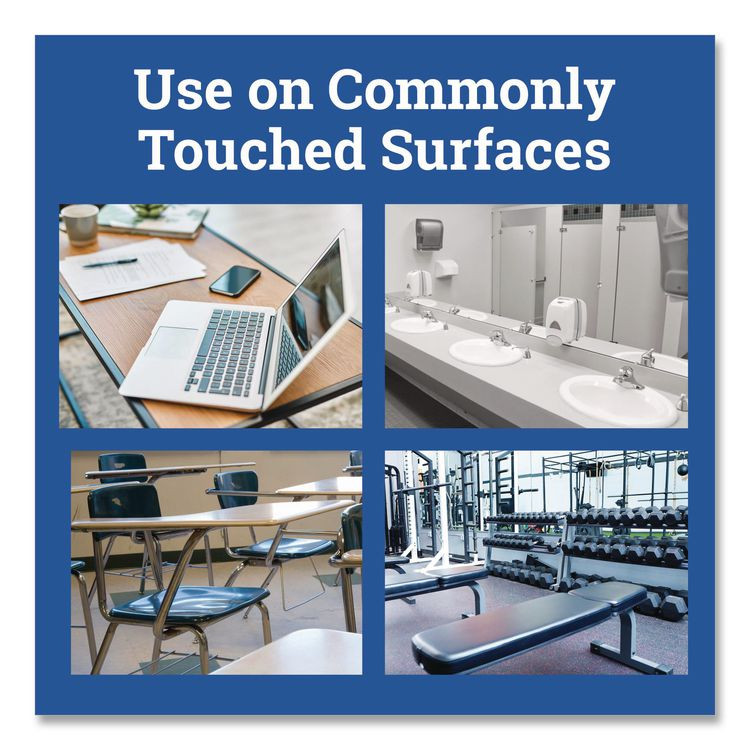 CLOROX SALES CO. 31428 Disinfecting Wipes, 1-Ply, 7 x 8, Fresh Scent, White, 700/Bag Refill, 2 Bags/Carton