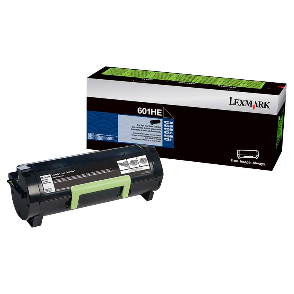 LEXMARK INTERNATIONAL, INC. 60F1H0E Lexmark 601 Remanufactured Black High Yield Toner Cartridge