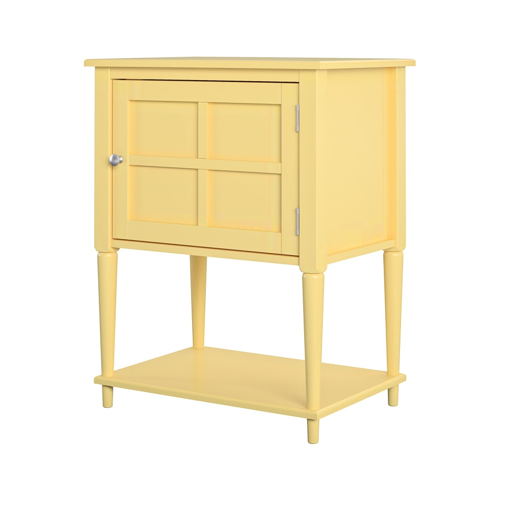 AMERIWOOD INDUSTRIES, INC. Ameriwood Home 8969814COM  Fairmont Accent Table, 28-5/16inH x 22inW x 15-3/4inD, Yellow