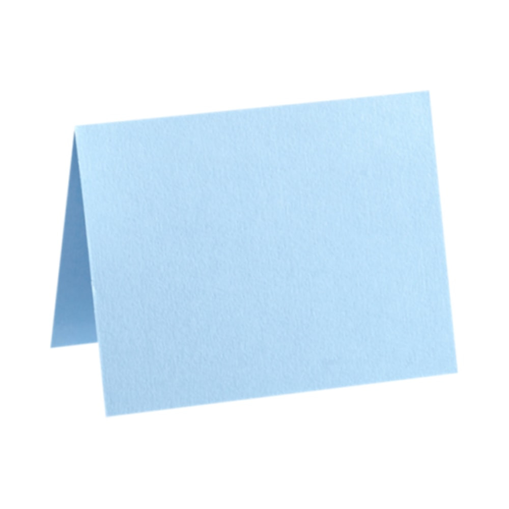 ACTION ENVELOPE LUX EX5010-13-50  Folded Cards, A1, 3 1/2in x 4 7/8in, Baby Blue, Pack Of 50