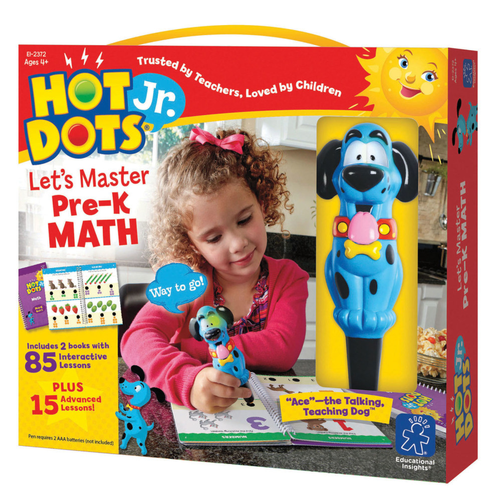 EDUCATIONAL INSIGHTS EI-2372  Hot Dots Jr. Lets Master Pre-K Math