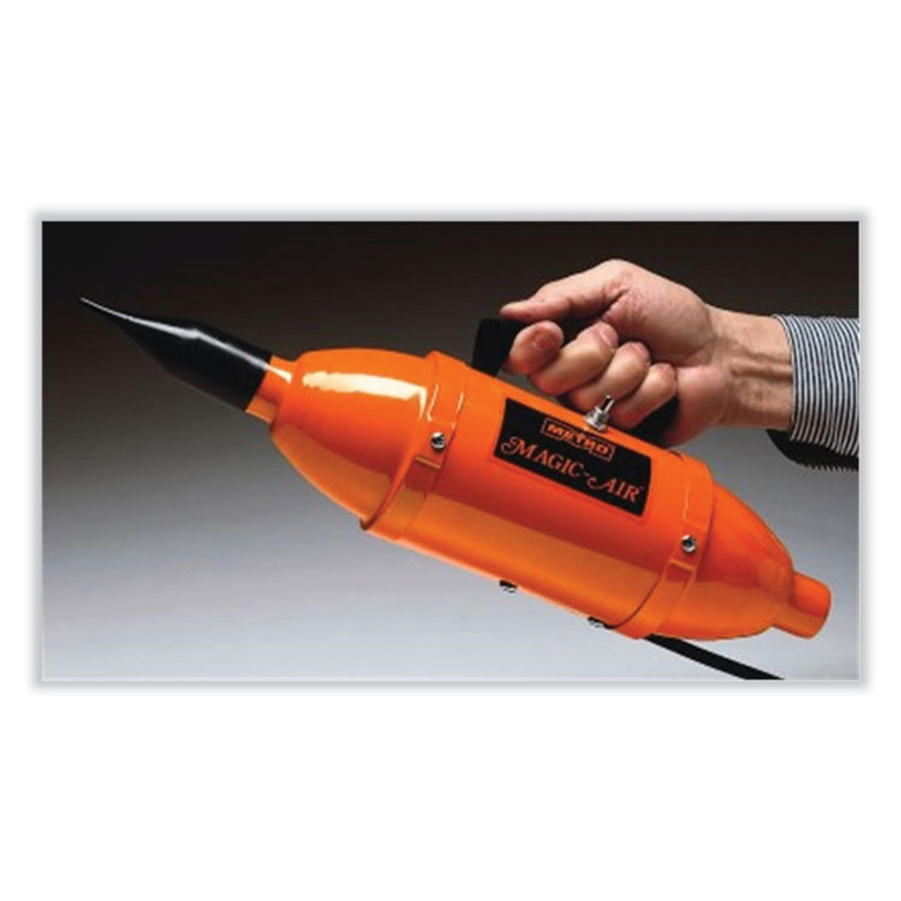 METROVAC 109109105 MagicAir Electric Inflator/Deflator, 43.3 cu ft/min, 2.2 psi, 0.75 hp Motor, 110-120 V AC