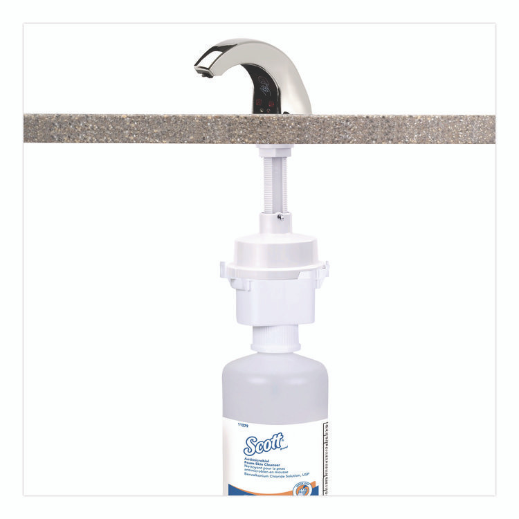 KIMBERLY-CLARK PROFESSIONAL Scott® 11279 Antimicrobial Foam Skin Cleanser Refill, Unscented, 1,500 mL, 2/Carton