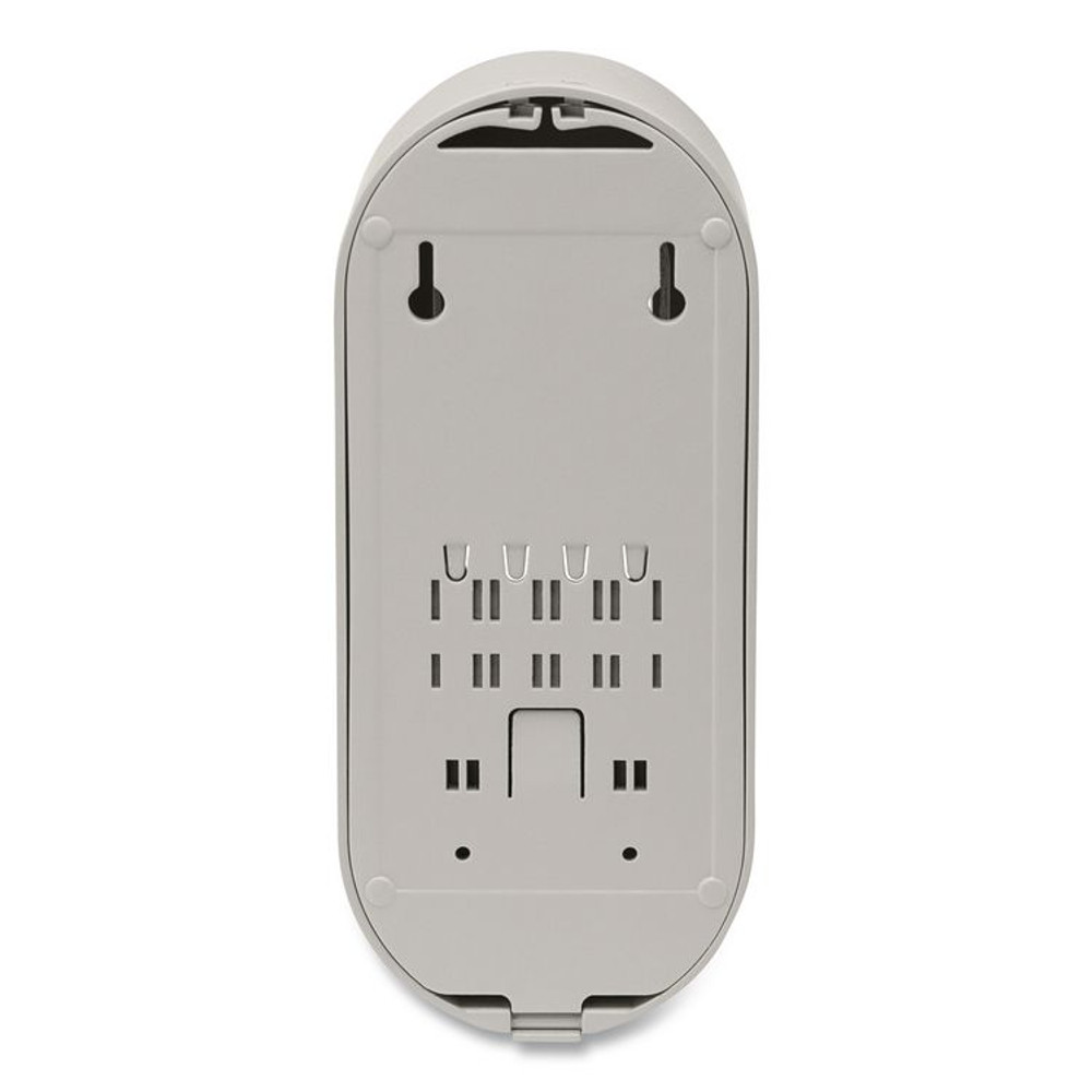 DIAL PROFESSIONAL 34055 Versa Dispenser for Pouch Refills, 15 oz, 3.75 x 3.38 x 8.75, Light Gray/White, 6/Carton