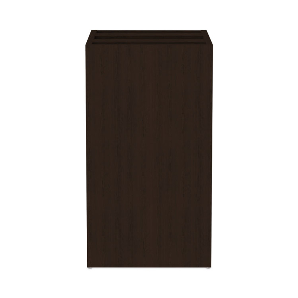 ALERA VA532822ES Alera Valencia Series Full Pedestal File, Left/Right, 3-Drawers: Box/Box/File, Legal/Letter, Espresso, 15.63" x 20.5" x 28.5"