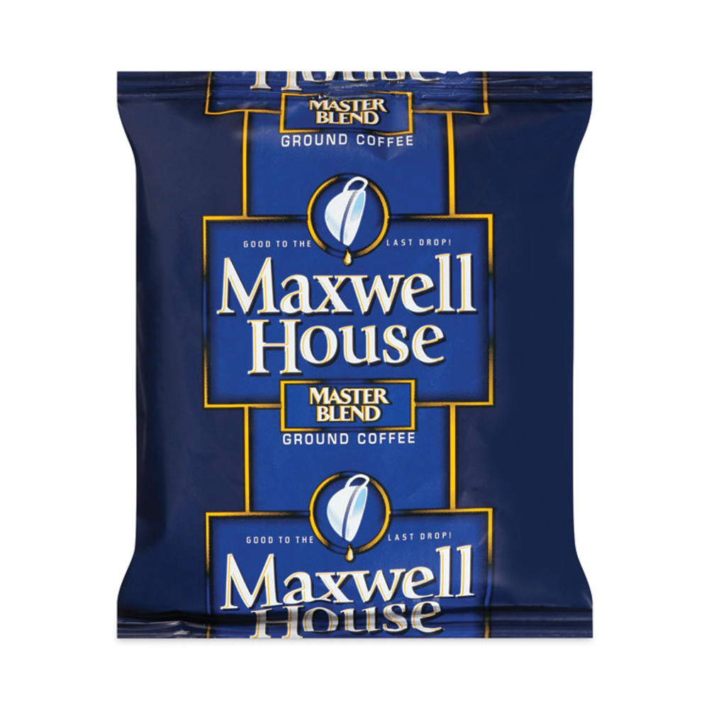 KRAFT FOODS, INC Maxwell House® 20902528 Master Blend Ground Coffee, 1.25 oz Fraction Pack, 42/Carton