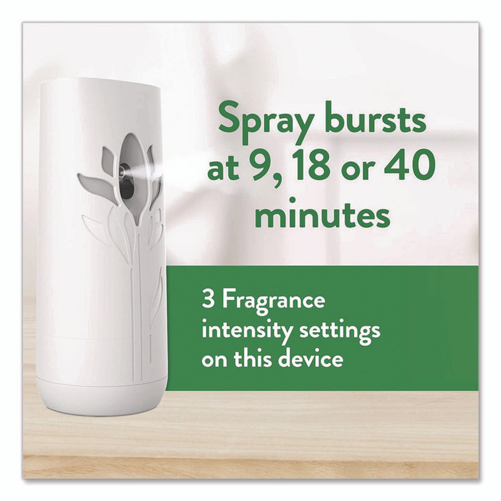 RECKITT BENCKISER Air Wick® 01918CT Freshmatic Ultra Automatic Starter Kit, Gadget/(2) 5.89 oz Fresh Linen Refills/AA Battery, 4 Kits/Carton