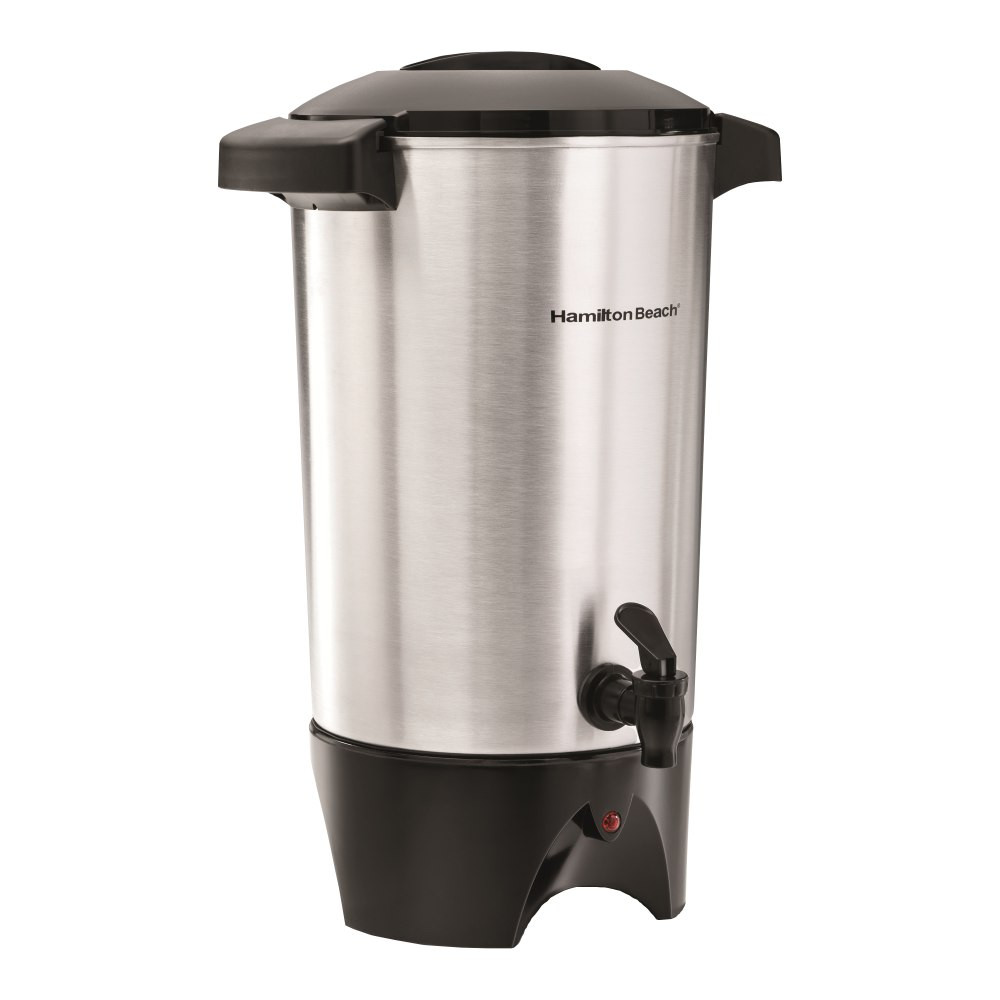 HAMILTON BEACH BRANDS INC. Hamilton Beach 40515  40515 Coffee Urn - 42 Cup(s) - Multi-serve - Silver - Aluminum Body