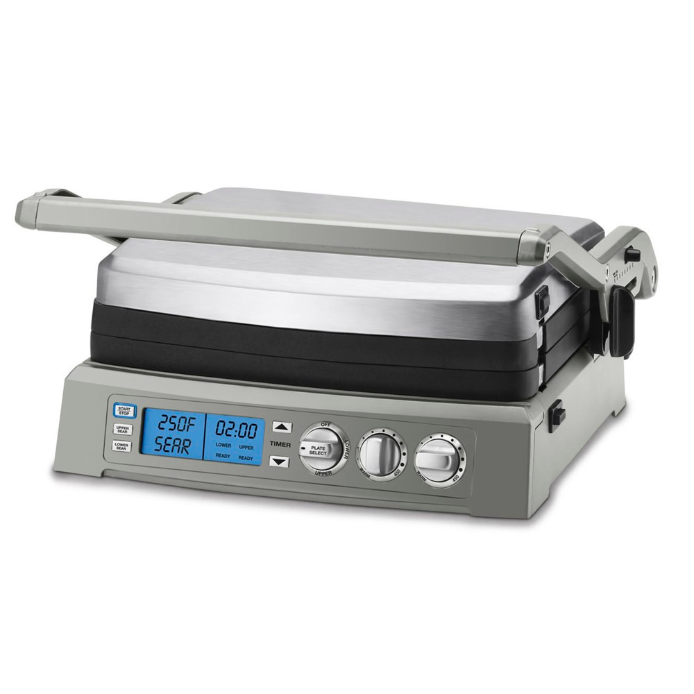 CONAIR CORPORATION GR-300WSP1 Cuisinart Griddler Elite, Stainless Steel