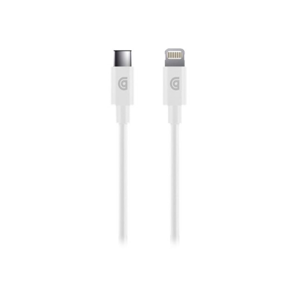 GRIFFIN GP-067-WHT  USB-C to Lightning Cable - 6FT - White - Griffin USB-C to Lightning Cable - 6FT - White