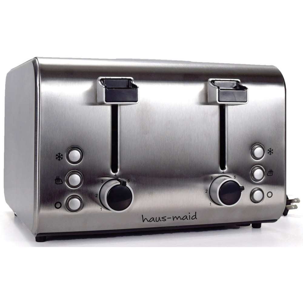 RDI (RANK DISTRIBUTORS INC) OG8590 RDI 4-Slice Toaster - Toast, Reheat, Defrost - Gray