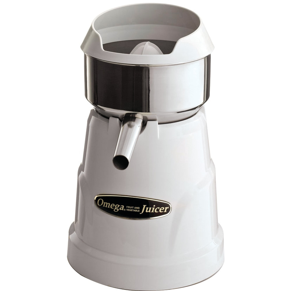 OMEGA PRODUCTS, INC. C-10W Omega C10W Citrus Juicer, White