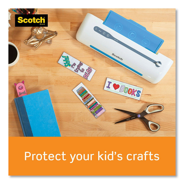 3M/COMMERCIAL TAPE DIV. Scotch™ TP5902-20 Laminating Pouches, 5 mil, 5.38" x 3.75", Gloss Clear, 20/Pack