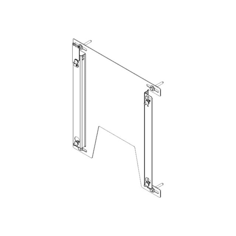 CHIEF MFG INC Chief PSMH2841  PSMH2841 Large Flat Panel Static Wall Mount - Mounting kit (wall mount) - for flat panel - black - wall-mountable