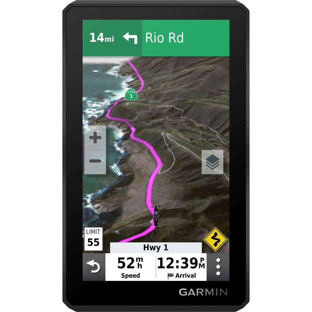 GARMIN INTERNATIONAL, INC. Garmin 010-02296-00  zumo XT Automobile Portable GPS Navigator - Rugged - Mountable, Portable - 5.5in - Touchscreen - Radio - Turn-by-turn Navigation, Lane Assist, Junction View, 3D Terrain View - Bluetooth - Wireless LAN -