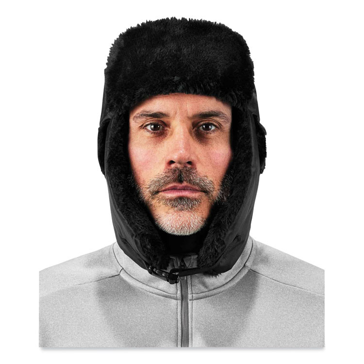 TENACIOUS HOLDINGS, INC. ergodyne® 16846 N-Ferno 6802 Classic Trapper Hat, X-Small, Black