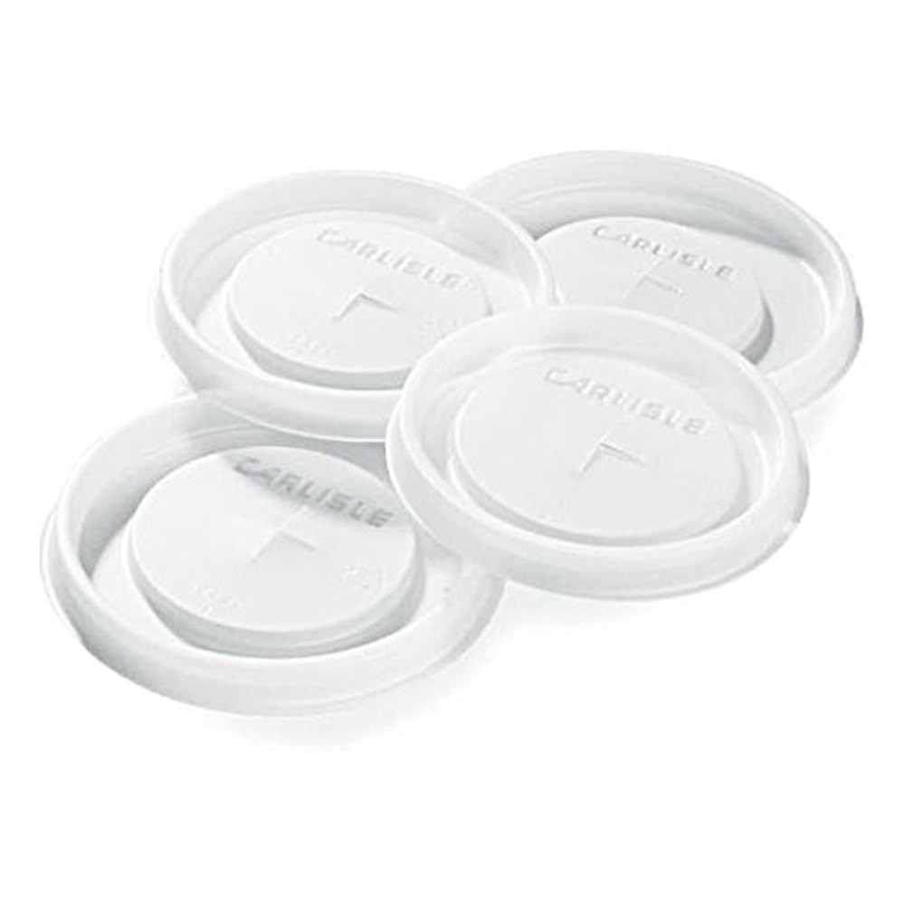 DINEX Carlisle 5212L30  Disposable Tumbler Lids, 12 Oz. Clear, Pack Of 1,000 Lids