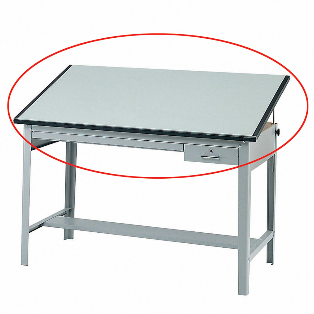 SAFCO PRODUCTS CO 3952 Safco Precision Drafting Table Top, 60inW, Green