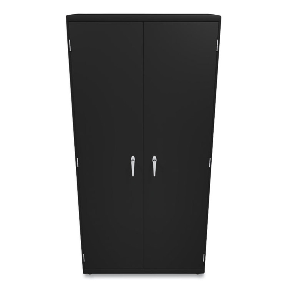 HON COMPANY SC1872P Assembled Storage Cabinet, 36w x 18.13d x 71.75h, Black