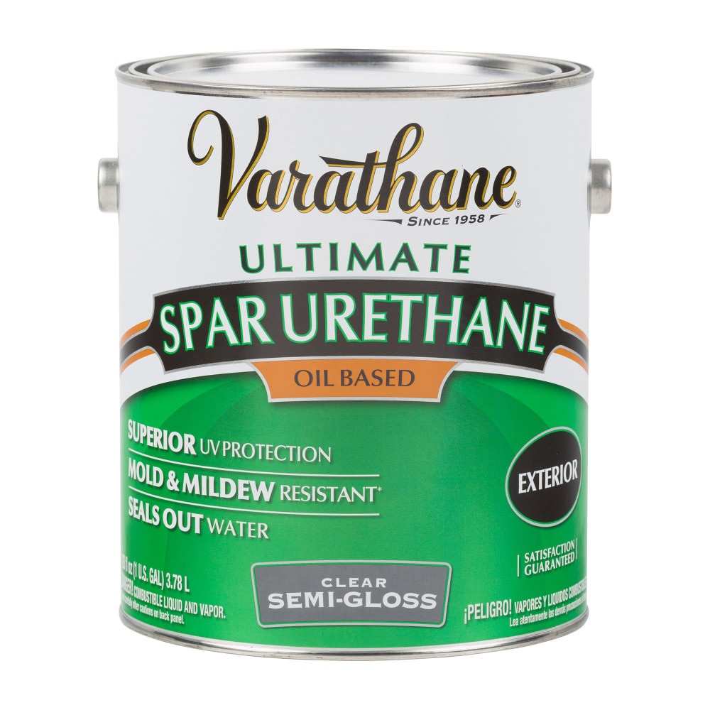 THE FLECTO COMPANY INC. 9431 Varathane Ultimate Oil-Based Spar Urethane, 1 Gallon, Semi-Gloss, Pack Of 2 Cans