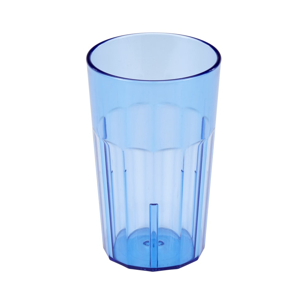 Ideal for casual dining, poolside and healthcare settings, the Cambro Newport Styrene Tumblers feature impact-resistant construction and a classic fluted design for an upscale appearance. The tumblers are ideal for use in casual dining establishments, poolside and in healthcare facilities.  Constructed from styrene for durability and reusability in casual dining establishments.  Classic fluted design provides a sophisticated appearance.  Sani-Rim lip offers a sanitary drinking surface.  Impact-resistant construction helps ensure lasting strength.  Stackable design allows for simple storage.  Built to withstand temperatures from -4 to 185 deg.F.  Dishwasher-safe design.