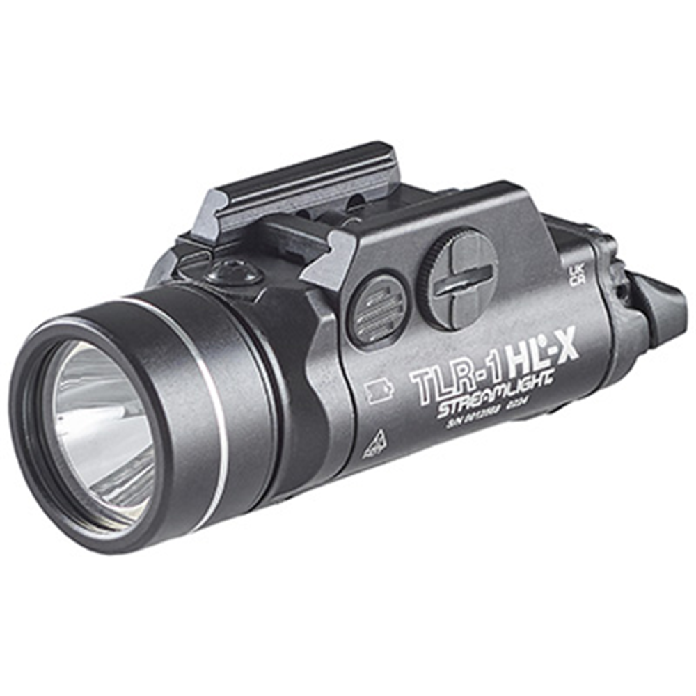 Streamlight 69500 TLR-1 HL-X Includes rail locating keys and (2) CR123A lithium batteries Black