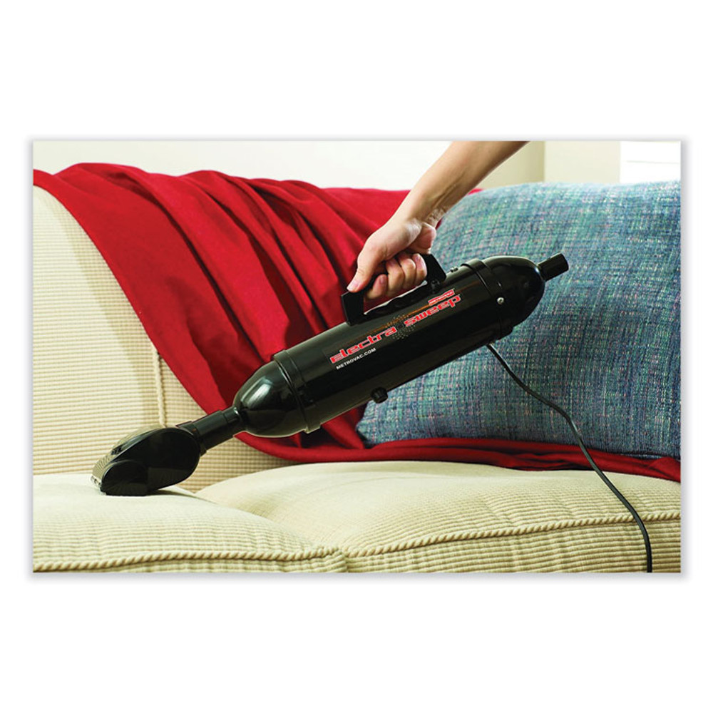 METROVAC 105105633 Electrasweep with Turbo Pet Brush, Black