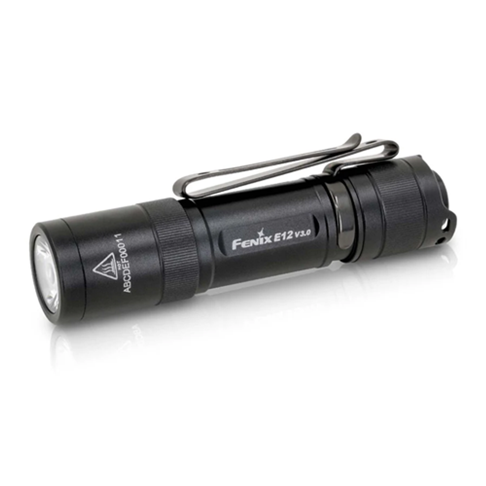 Fenix E12V3BK Fenix E12 V3.0 AA-Powered EDC Flashlight