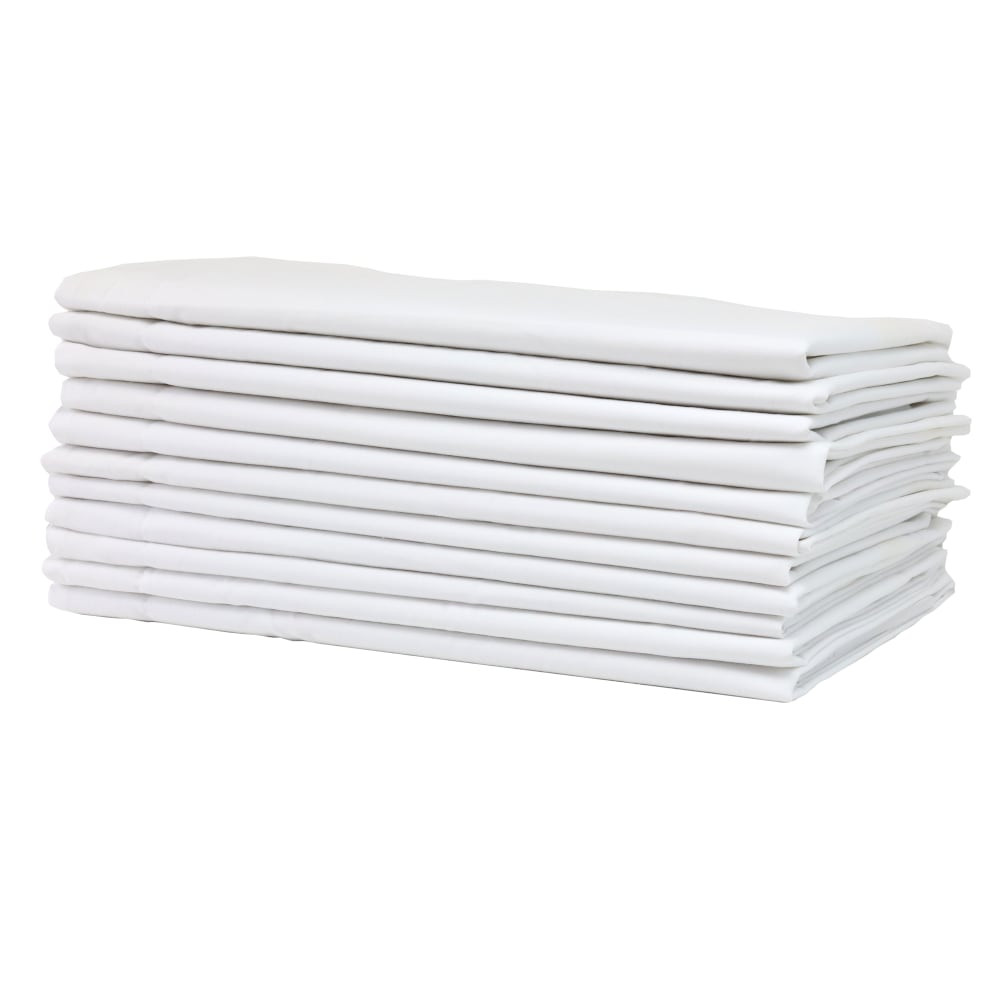 1888 MILLS, LLC X20042X46WHT-1-ST00 1888 Mills Suite Touch King Pillowcases, 42in x 46in, White, Pack Of 72 Pillowcases