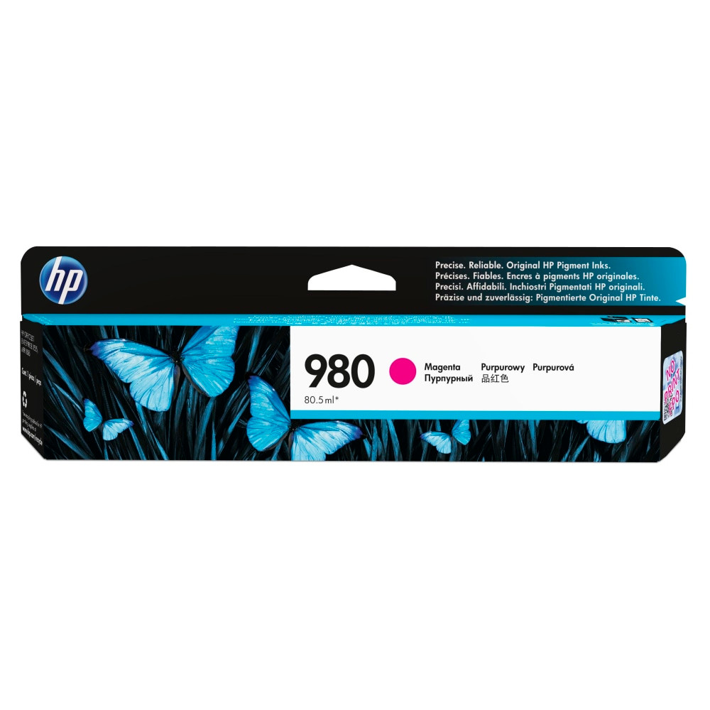 HP INC. D8J08A HP 980 Magenta Ink Cartridge, D8J08A