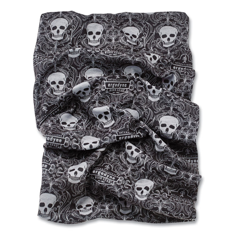 TENACIOUS HOLDINGS, INC. ergodyne® 42112 Chill-Its 6485 Multi-Band, Polyester, One Size Fits Most, Skulls