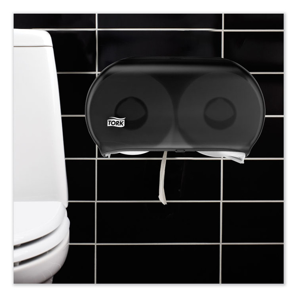 SCA TISSUE Tork® TJ0922A Universal Jumbo Bath Tissue, Septic Safe, 2-Ply, 3.48" x 1,000 ft, White, 12 Rolls/Carton