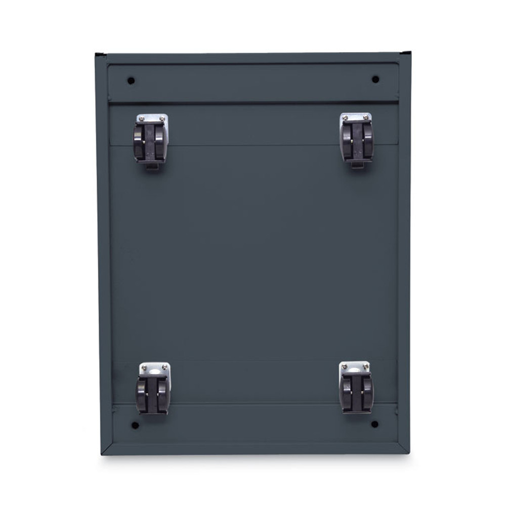 ALERA PABFCH File Pedestal, Left or Right, 2-Drawers: Box/File, Legal/Letter, Charcoal, 14.96" x 19.29" x 21.65"