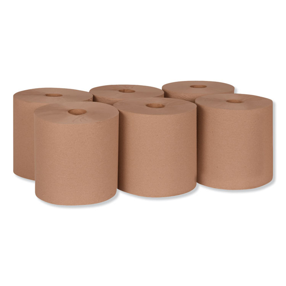 SCA TISSUE Tork® RK1000 Hardwound Roll Towel, 1-Ply, 7.88" x 1,000 ft, Natural, 6 Rolls/Carton