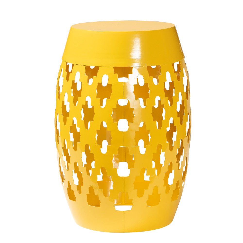 WHOLESALE INTERIORS, INC. 2721-12115 Baxton Studio Branson Outdoor Side Table, Yellow