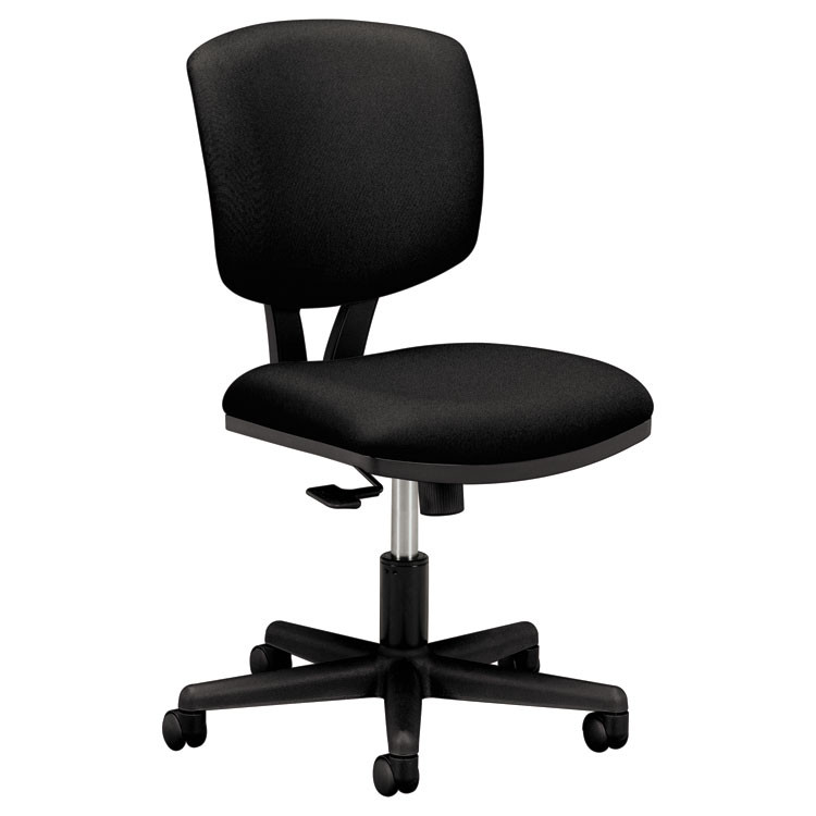 HON COMPANY 5703GA10T Volt Series Task Chair with Synchro-Tilt, Supports Up to 250 lb, 18" to 22.25" Seat Height, Black